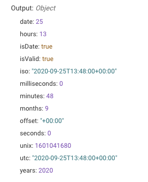 Date/Time Object