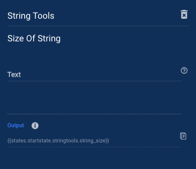 Size of String (Tamaño de la cadena)